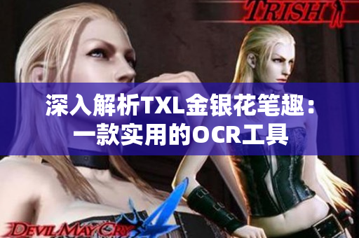 深入解析TXL金银花笔趣：一款实用的OCR工具
