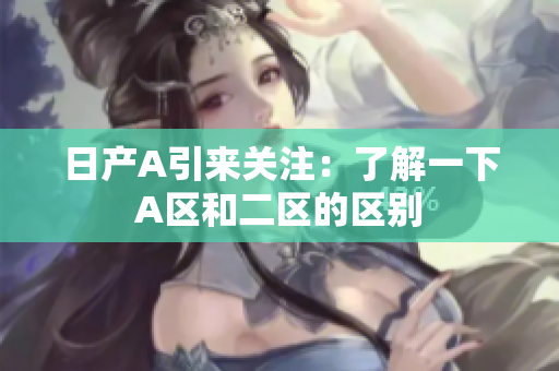 日产A引来关注：了解一下A区和二区的区别