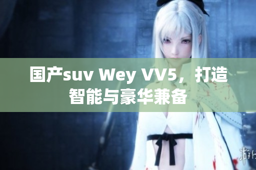国产suv Wey VV5，打造智能与豪华兼备