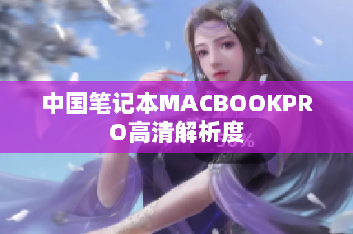中国笔记本MACBOOKPRO高清解析度