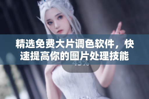 精选免费大片调色软件，快速提高你的图片处理技能