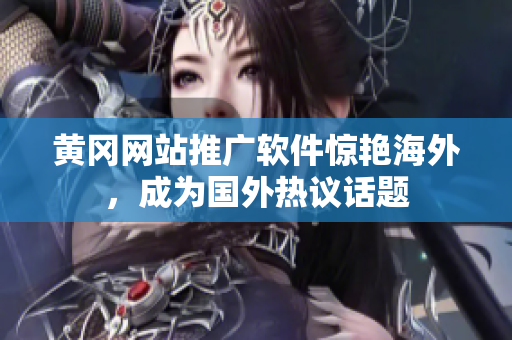 黄冈网站推广软件惊艳海外，成为国外热议话题