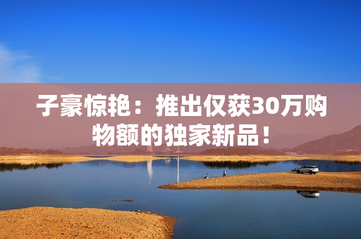 子豪惊艳：推出仅获30万购物额的独家新品！