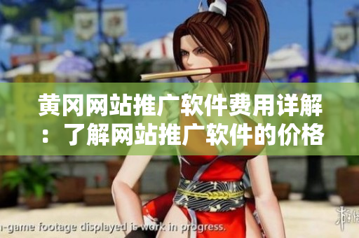 黄冈网站推广软件费用详解：了解网站推广软件的价格