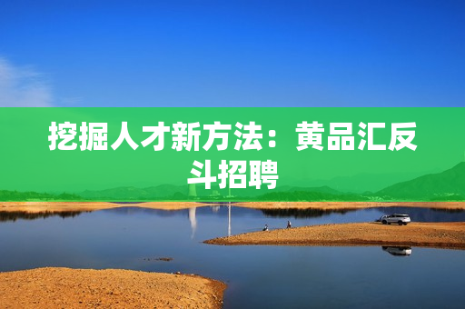 挖掘人才新方法：黄品汇反斗招聘