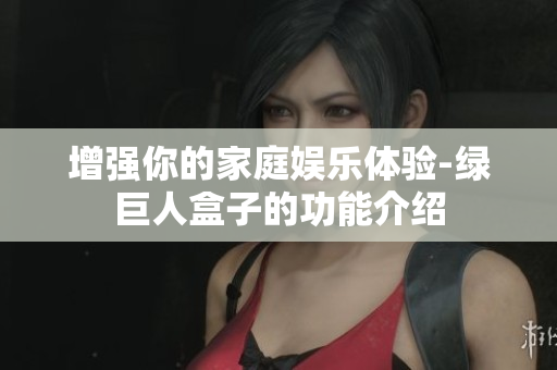 增强你的家庭娱乐体验-绿巨人盒子的功能介绍