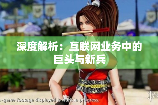 深度解析：互联网业务中的巨头与新兵