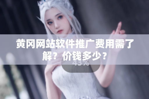黄冈网站软件推广费用需了解？价钱多少？
