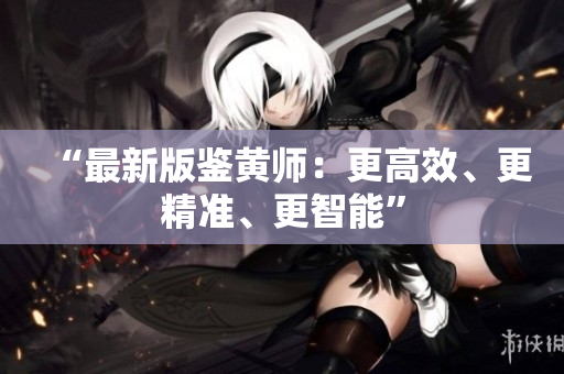 “最新版鉴黄师：更高效、更精准、更智能”