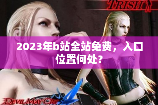2023年b站全站免费，入口位置何处？