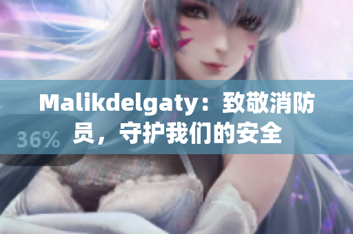 Malikdelgaty：致敬消防员，守护我们的安全