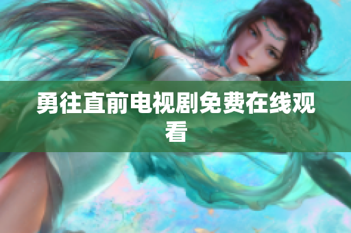 勇往直前电视剧免费在线观看