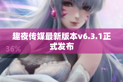 趣夜传媒最新版本v6.3.1正式发布