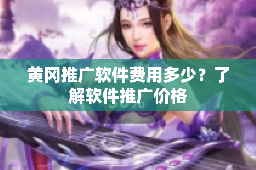 黄冈推广软件费用多少？了解软件推广价格