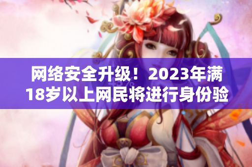 网络安全升级！2023年满18岁以上网民将进行身份验证