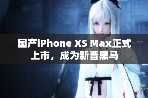 国产iPhone XS Max正式上市，成为新晋黑马