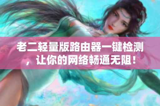 老二轻量版路由器一键检测，让你的网络畅通无阻！