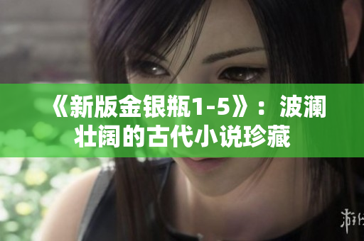 《新版金银瓶1-5》：波澜壮阔的古代小说珍藏