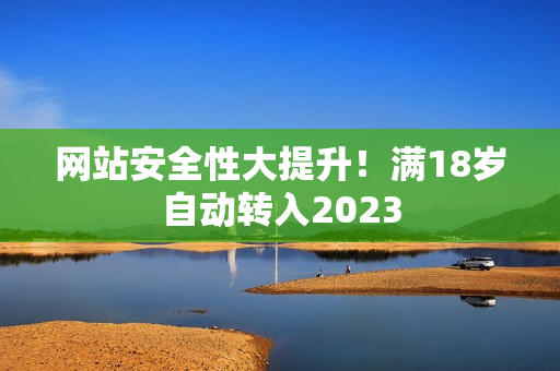 网站安全性大提升！满18岁自动转入2023