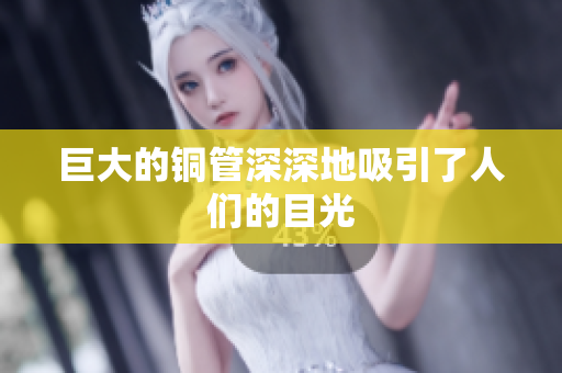 巨大的铜管深深地吸引了人们的目光