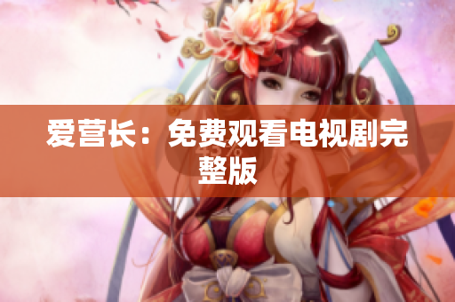 爱营长：免费观看电视剧完整版
