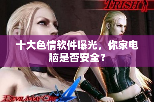 十大色情软件曝光，你家电脑是否安全？