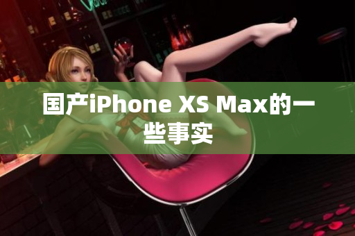 国产iPhone XS Max的一些事实