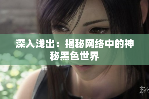 深入浅出：揭秘网络中的神秘黑色世界