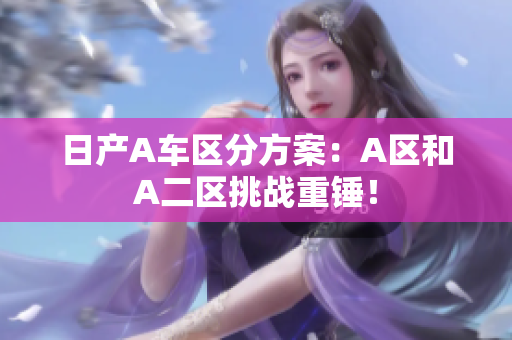 日产A车区分方案：A区和A二区挑战重锤！