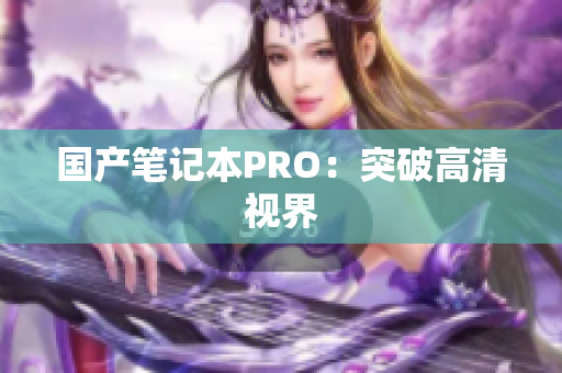国产笔记本PRO：突破高清视界