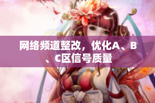 网络频道整改，优化A、B、C区信号质量
