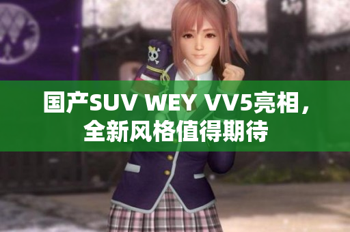国产SUV WEY VV5亮相，全新风格值得期待