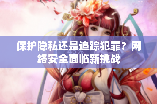 保护隐私还是追踪犯罪？网络安全面临新挑战