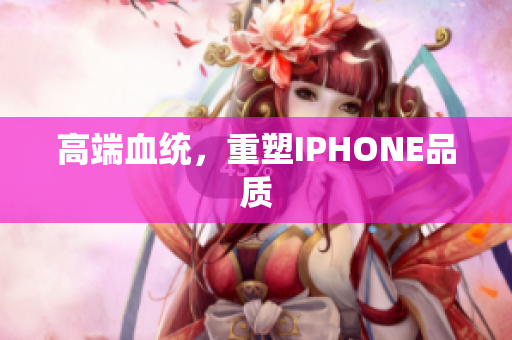 高端血统，重塑IPHONE品质