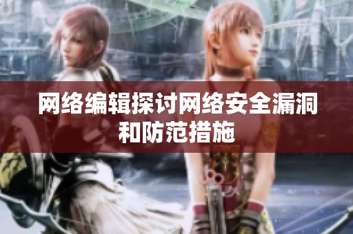 网络编辑探讨网络安全漏洞和防范措施