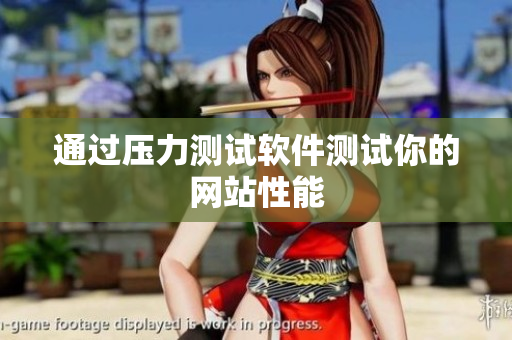 通过压力测试软件测试你的网站性能