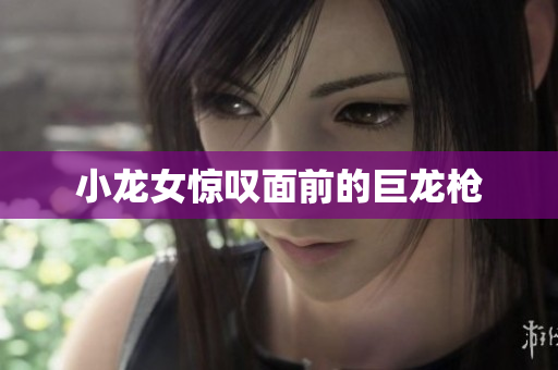 小龙女惊叹面前的巨龙枪