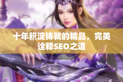 十年积淀铸就的精品，完美诠释SEO之道