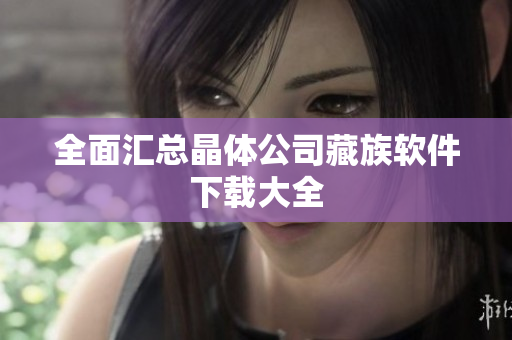 全面汇总晶体公司藏族软件下载大全