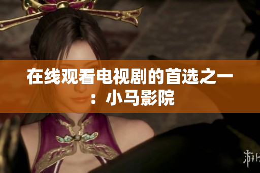 在线观看电视剧的首选之一：小马影院