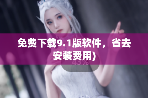 免费下载9.1版软件，省去安装费用)