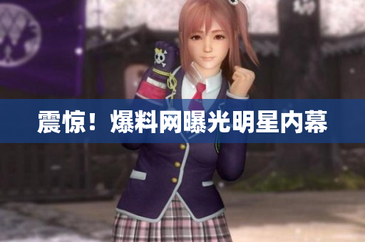 震惊！爆料网曝光明星内幕