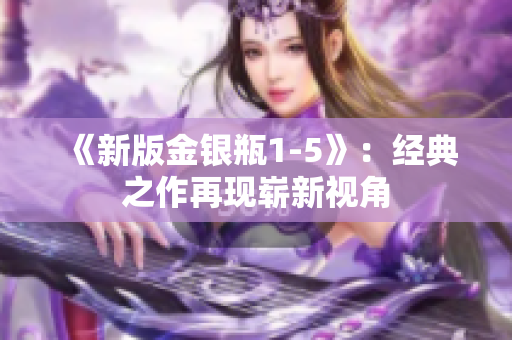 《新版金银瓶1-5》：经典之作再现崭新视角