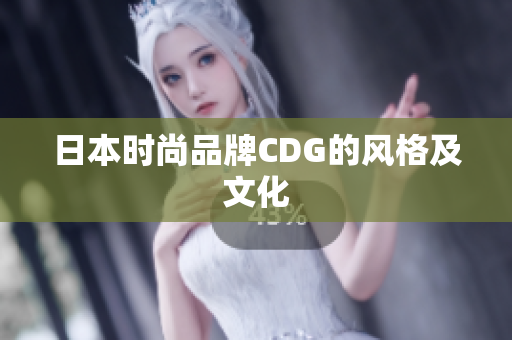 日本时尚品牌CDG的风格及文化
