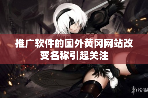 推广软件的国外黄冈网站改变名称引起关注