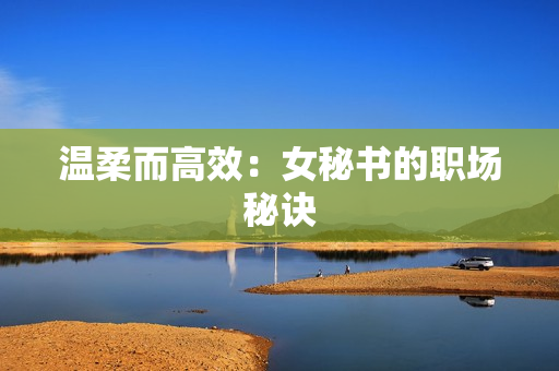 温柔而高效：女秘书的职场秘诀