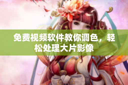 免费视频软件教你调色，轻松处理大片影像
