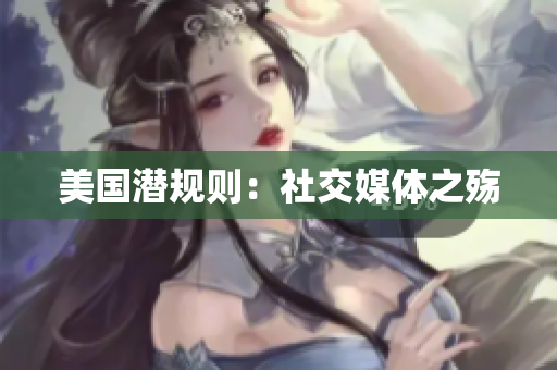 美国潜规则：社交媒体之殇