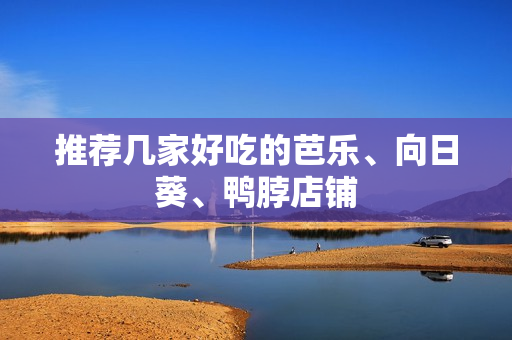 推荐几家好吃的芭乐、向日葵、鸭脖店铺