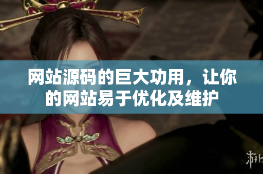 网站源码的巨大功用，让你的网站易于优化及维护